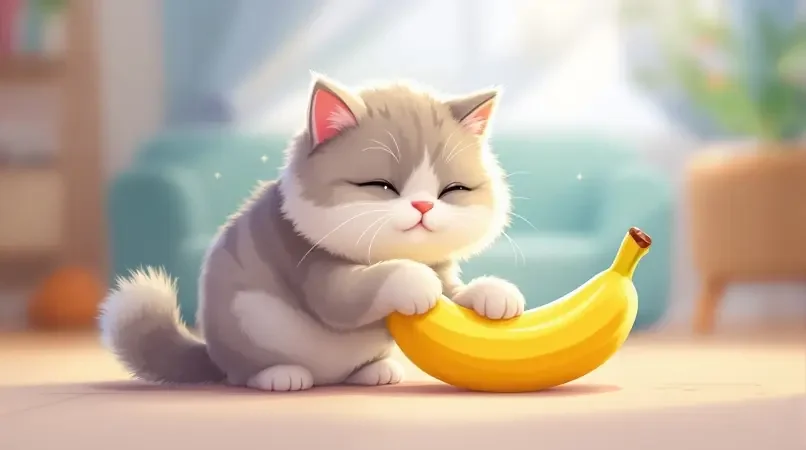 猫主子与香蕉的日常 - 桃色视频